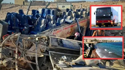 Cel puțin 16 morți și 28 de răniți într-un accident de autobuz. 20 de ambulanțe au fost trimise la fața locului VIDEO