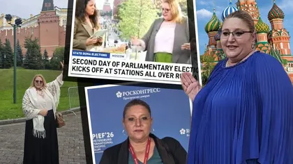 VIDEO Șoșoacă, delir de minciuni despre România, la televiziunea rusă. ”Politicienii care sunt la putere opresc apa. Se duc în munți, opresc apa și duc apa către companiile lor”