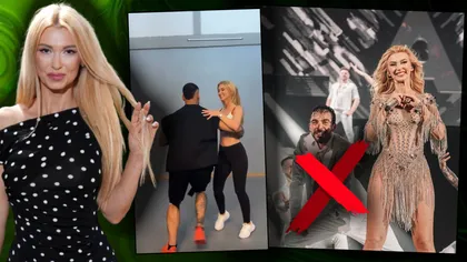 Andreea Bălan l-a înlocuit pe Petrișor Ruge! Cine este noul dansator din echipa vedetei: „Profesionist de balet și dans contemporan”