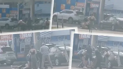 Criza carburanților încinge spiritele în Rusia. Șoferii s-au luat la bătaie într-o benzinărie după ce unul dintre ei a încercat să sară peste rând
