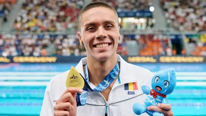 Ce datorii are statul către campionii europeni şi mondiali ai României. Primele sunt neplăite de doi ani, ce spune David Popovici