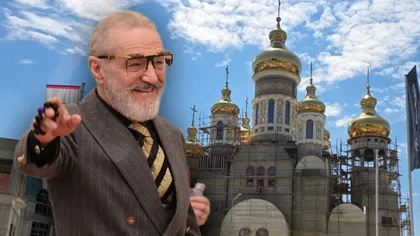 Primul eveniment din biserica ctitorită de Gigi Becali. Nepotul afaceristului și-a botezat fetița în lăcașul de cult cu turle de aur
