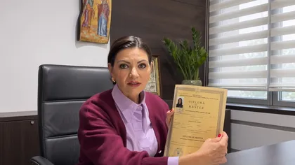 Larisa Blanari şi-a prezentat public diplomele de studii: „Sunt pregătită din toate punctele de vedere”