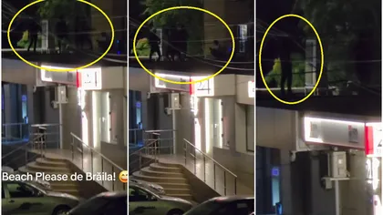 Grup de nepalezi, dans pe manele pe acoperişul unei clădiri din Brăila. Internetul a luat foc: „Trebuiau să facă petrecere în copaci”/”Sat fără câini”. VIDEO