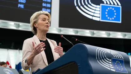 Ursula von der Leyen își prezintă prioritățile pentru UE. Securitatea, inteligența artificială, clima și migrația, printre temele discursului despre Starea Uniunii Europene