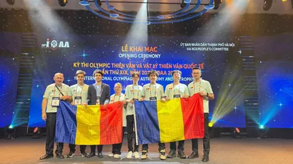 Elevii români, trei medalii de aur la Olimpiada Internaţională de Astronomie și Astrofizică