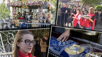 1.500 de voluntari, implicați în organizarea pelerinajului la racla Cuvioasei Parascheva, le oferă pelerinilor mâncare, apă și vorbe bune. Maria (20 de ani) este pentru a treia oară voluntar: „Sufletul meu se umple de bucurie și recunoștință că pot să fac o parte din drumul pelerinului”