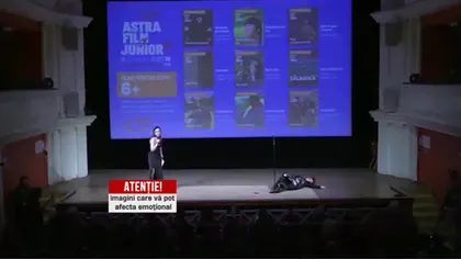 Momente de groază la Festivalul de Film Astra Sibiu. Directoarea s-a prăbușit pe scenă, în fața unei săli pline VIDEO