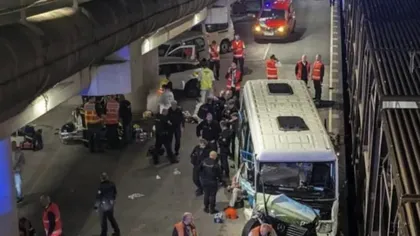 Accident la Eurotunel, în Franța: un microbuz a lovit un tren staționat. 19 persoane au fost rănite