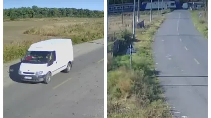 Imagini înfiorătoare cu momentul accidentului feroviar din Galați. Toată familia a fost spulberată de tren, șoferița începătoare nu a frânat deloc