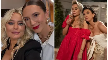 FOTO Laura Cosoi a vizitat-o pe Adela Popescu la Șușani! Imagini inedite cu cele două vedete