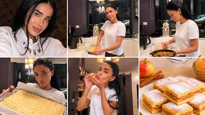 Plăcintă cu mere, rețeta rapidă a Adelinei Pestrițu. Micul secret al vedetei pentru un rezultat perfect: „Vremea de afară mi-a activat pofta de dulce”