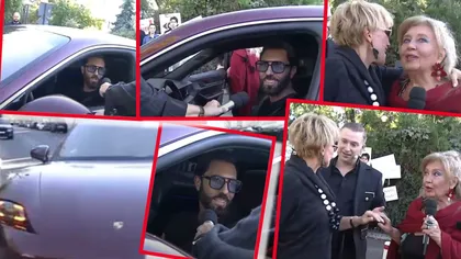 VIDEO Sfidător! Mamă și fiu, angajați ai TVR, vin la birou cu Porsche Taycan de 100.000 de euro! Fratele și soția șoferului de Porsche lucrează și ei tot în TVR! Reacția directoarei Sorina Matei la nepotismele uluitoare din TVR!