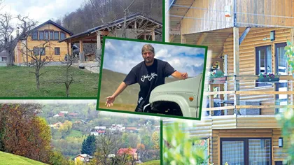 Cum arată casa din Breaza a lui Cheloo. Priveliștea este una spectaculoasă