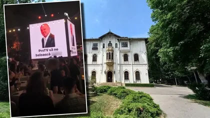 Derapaj grobian al Antenei 1 la adresa rivalilor de la Pro TV. Mesajul vulgar afișat pe ecrane în timpul petrecerii Antena Group. „Glumețul” a fost sancționat