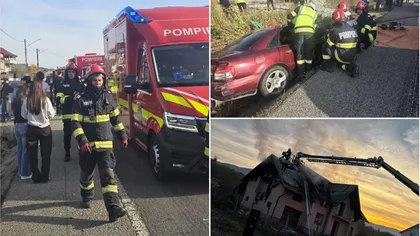 Dublu necaz pentru o familie din Bistriţa-Năsăud. Mama este în stare critică după un accident, casa le-a ars în aceeaşi noapte