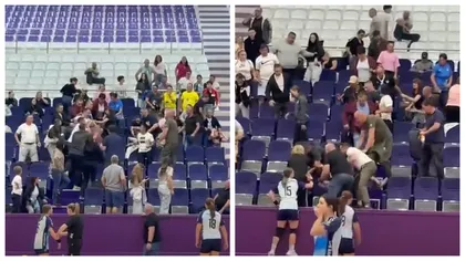 Imagini șocante la Timișoara. Mai mulți părinții s-au luat la bătaie, după un meci de handbal
