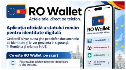Cartea de identitate, permisul și cardul de sănătate se mută pe telefon. Ce documente vor românii în RO Wallet