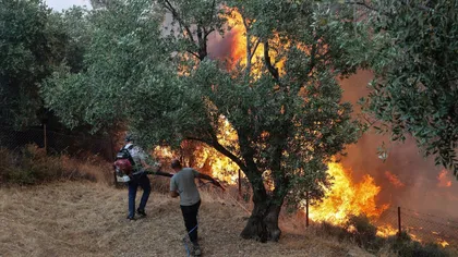 MAE avertizează românii care călătoresc în Grecia: Risc ridicat de incendii în mai multe regiuni, inclusiv Creta și Attica