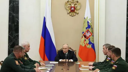 Vladimir Putin a anunțat miercuri o amplă remaniere la vârful armatei ruse, și a numit noi comandanți operaționali pentru războiul din Ucraina