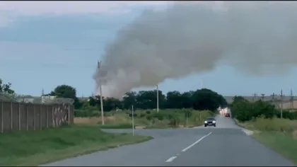 Incendiul a distrus stația de sortare a deșeurilor din Leț. Activitatea continuă, iar cei 40 de angajați își păstrează locurile de muncă