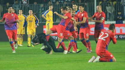 Ce sancţiuni riscă Petrolul şi jucătorii Stelei după incidentele de la meciul de duminică VIDEO