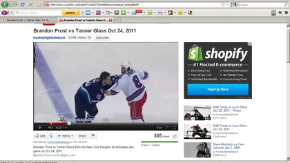 Bătaia zilei în NHL. 45 de secunde de box VIDEO