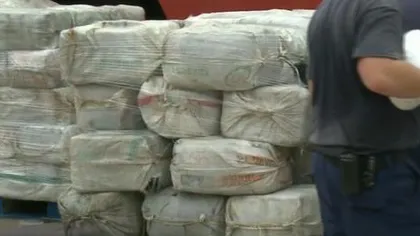 Şapte tone de cocaină capturate în Marea Caraibelor