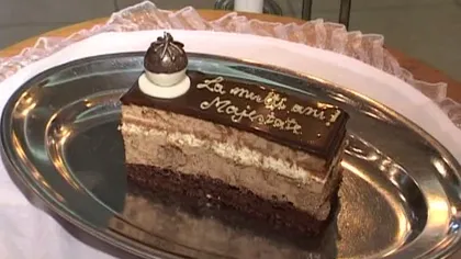 Un cofetar a realizat o prăjitură special pentru ziua Regelui Mihai