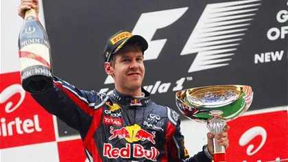 Formula 1: Sebastian Vettel a câştigat Marele Premiu al Indiei