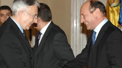 Guvernatorul BNR s-a întâlnit cu preşedintele Băsescu, la Palatul Cotroceni