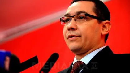 Ponta: Noi nu pierdem nici o funcţie de preşedinte al Senatului, pentru că nu mai avem funcţia asta