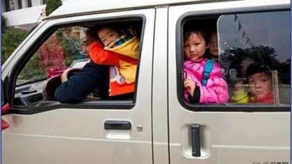 Accident rutier grav în China: 19 morţi, dintre care 17 copii - VIDEO