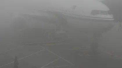 Trei curse au fost anulate din cauza ceţii, pe Aeroportul din Cluj-Napoca