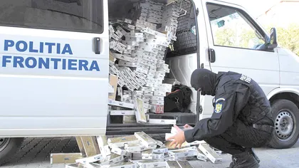 Un ofiţer de la Poliţia de Frontieră Vaslui, reţinut într-un caz de trafic de ţigări de contrabandă