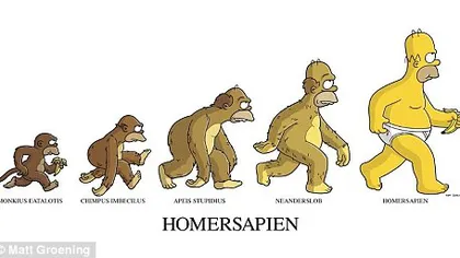 Care este legătura între Homer Simpson şi primele cuvinte ale omului preistoric