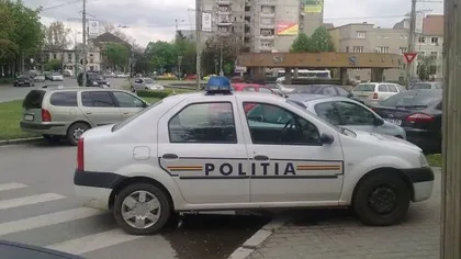 O femeie din Târgu Jiu a fost lovită de maşina poliţiei