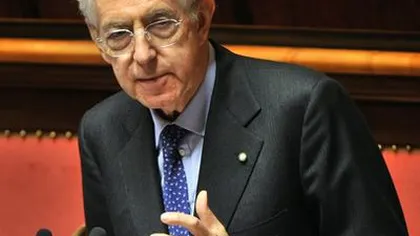 Guvernul Monti a obţinut votul de încredere al Senatului italian