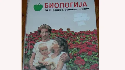 Nicolas Cage a apărut pe coperta unui manual de biologie din Serbia