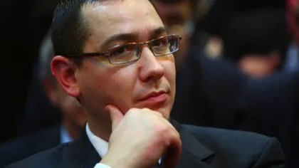 Ponta: Lunea trecută Senatul vota decizia de schimbare a lui Geoană