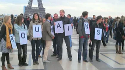 Protest în Paris: 