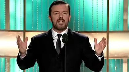 Ricky Gervais, ales să prezinte pentru a treia oară Globurile de Aur