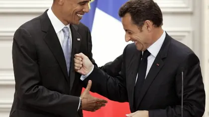 Barack Obama, către Nicolas Sarkozy: Din fericire, fiica ta seamănă mai mult cu mama