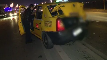 Accident violent pe DN1, în apropierea Aeroportului Băneasa VIDEO