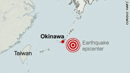 Japonia: Cutremur de 6,8 grade în Okinawa