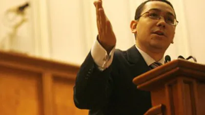 O membră a PSD Mehedinţi i-a blocat conferinţa de presă lui Victor Ponta