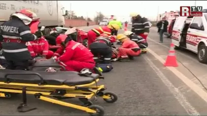 Crăciunul negru pe şosele: 21 de morţi şi 100 de răniţi în patru zile VIDEO