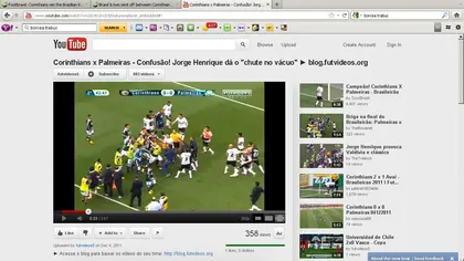 Corinthians s-a bătut cu pumnii pentru titlul din Brazilia VIDEO