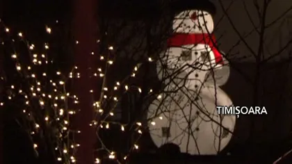 Imagini de basm: Case împodobite de Crăciun VIDEO