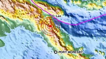 Cutremur de 7,1 grade pe scara Richter în Papua Noua Guinee